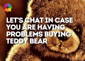 Are You Struggling With Teddy Bear? Let's Chat