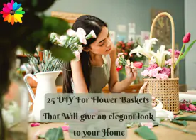 25 DIY For Flower Baskets That Will give an elegant look to your Home