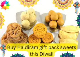 Buy Haldiram Gift Pack Sweets this Diwali
