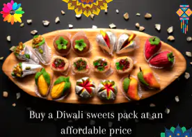 Buy a Diwali sweets pack at an affordable price