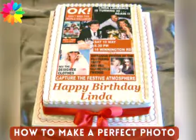 How To Make A Perfect Photo Cake