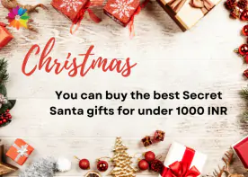 You can buy the best Secret Santa gifts for under 1000 INR