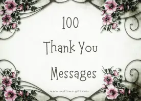 100 Thank You Messages